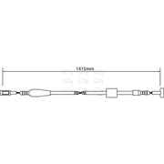 Apec Handbrake Cable Left Rear CAB1243