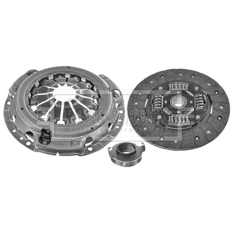 Borg & Beck Clutch Kit Set 3pc 230mm HK2316