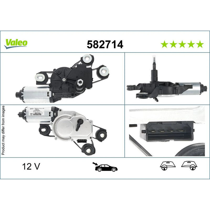 Valeo Front/Rear Wiper Motor Rear 582714