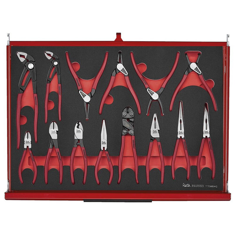 Teng Tools Mobile Tool Kit 278 Pieces Red TKW26R278F
