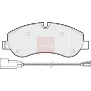 Apec Front Brake Pad Set PAD1930