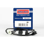 Borg & Beck Brake Pad Wear Sensor Front BWL3028