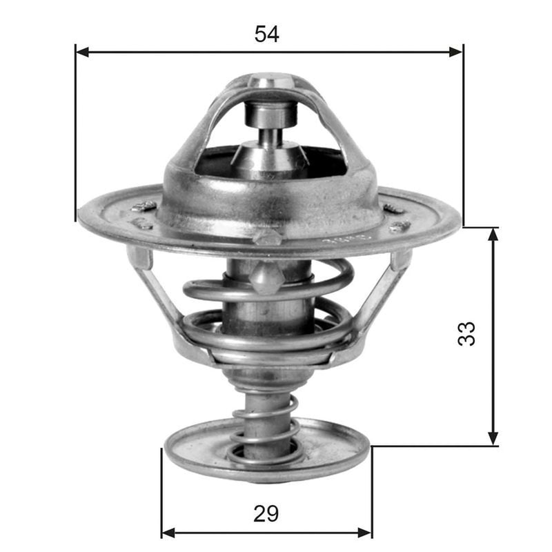 Gates Thermostat,Coolant TH12988G1