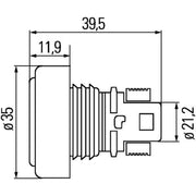 Hella Auxiliary Direction Indicator Lateral Mounting Connectors 2BM 340 825-211