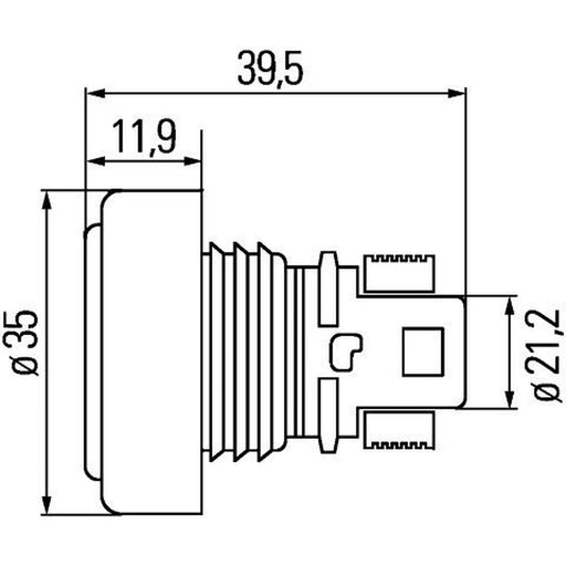 Hella Position Light Front 2PF 340 825-001 905260 2PF 340 825-001