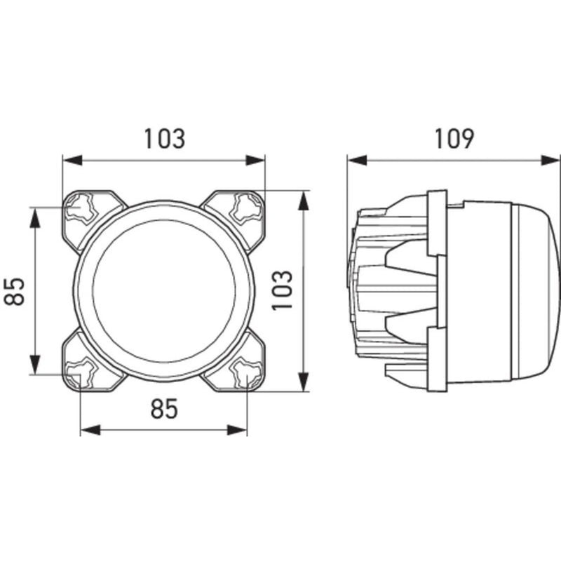 Hella Worklight High 1G0 996 463-411