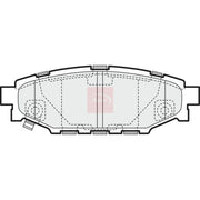 Apec Rear Brake Pad Set PAD1453