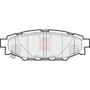 Apec Rear Brake Pad Set PAD1453