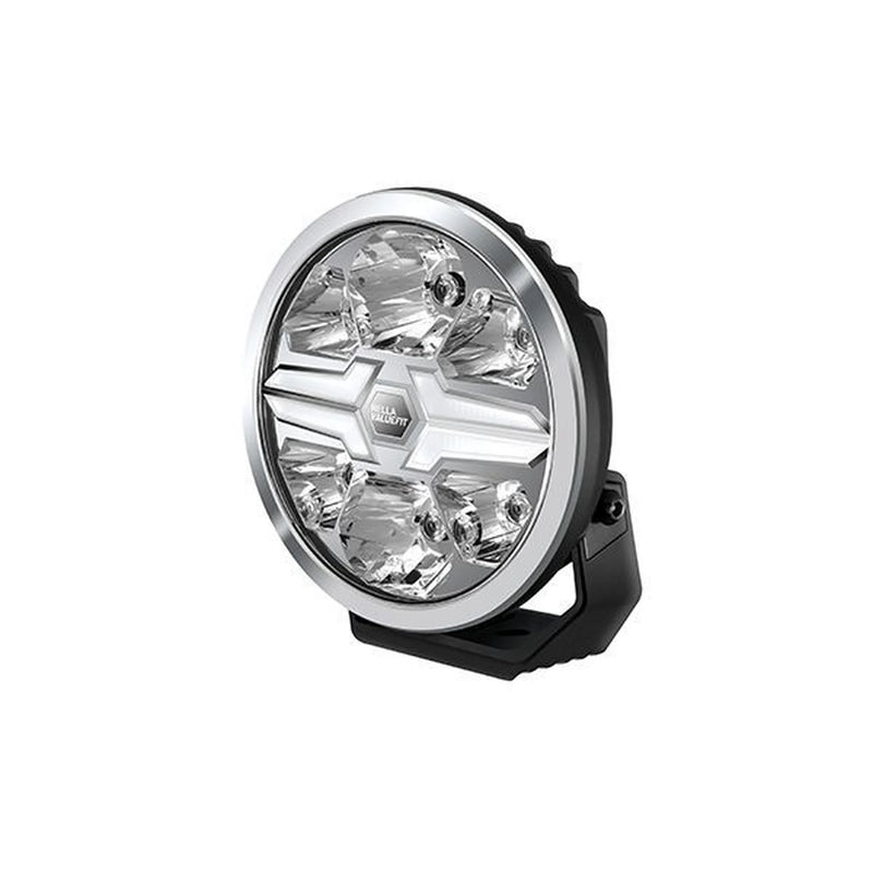 Hella Spotlight Vf Blade Aux. Chrome 9 Round W/A Po R frontal sided 1FJ 357 1FJ 357 199-021