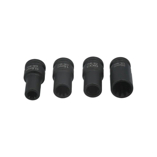 Laser Tools Brake Caliper Socket Set 1/2"D - for VAG - PL
