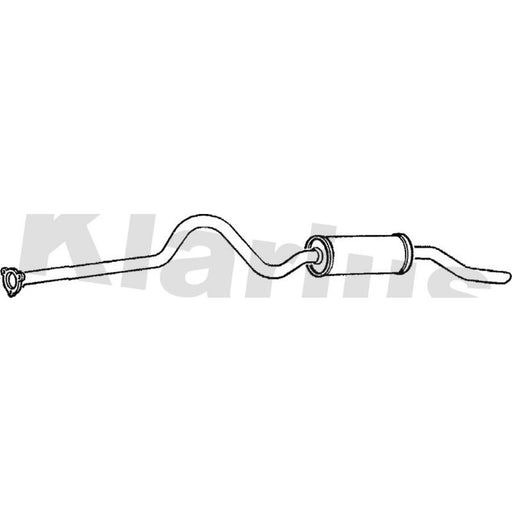 Klarius Box With Tail Pipe Rear LR97E