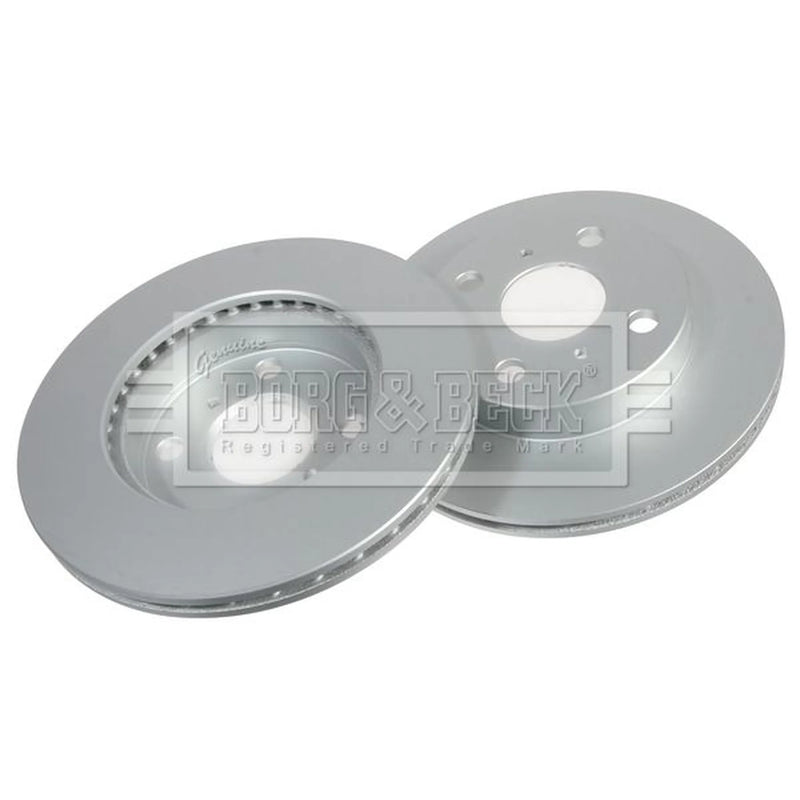 Borg & Beck 2 x Vented Front Brake Discs BBD4173