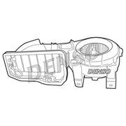 Denso Heater Blower Fan DEA23001