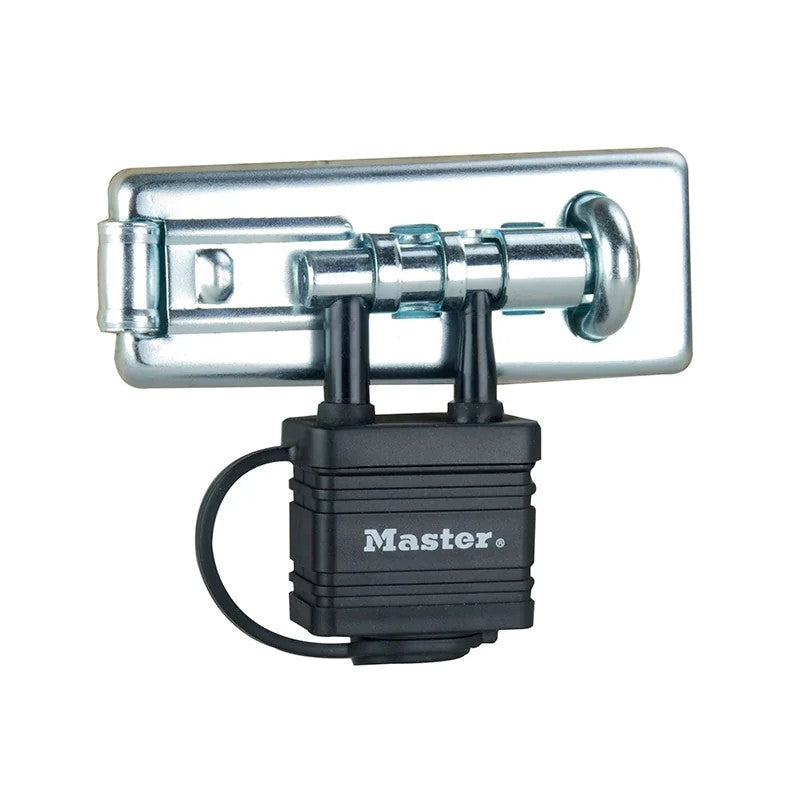 Master Lock Bolt Hasp with Integrated Lock 110mm - 471EURD