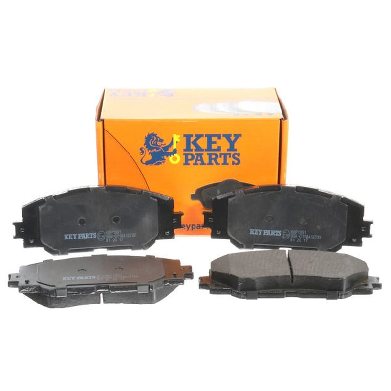 Key Parts 4 x Front Brake Pad Set KBP1991