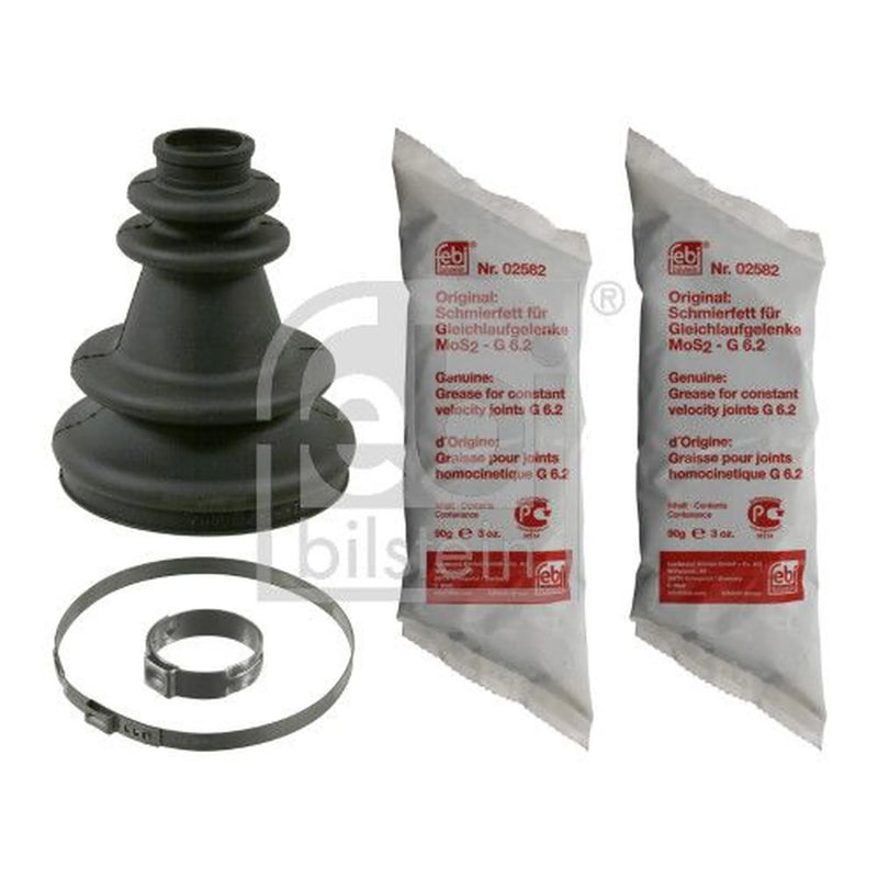 Febi Drive Shaft Bellow Kit transmission sided Rubber 10387