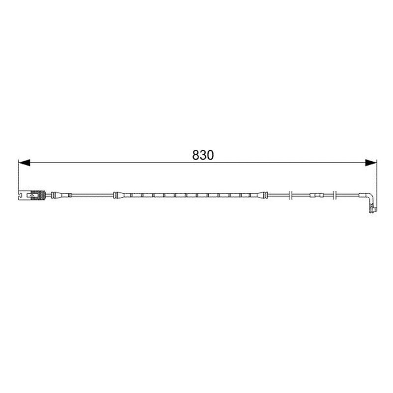 Bosch Brake Pad Wear Sensor Front 1 987 473 043
