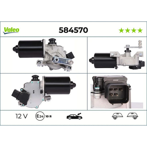 Valeo Front/Rear Wiper Motor Front 584570
