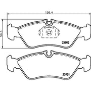 DON Rear Brake Pad Set PCP1654