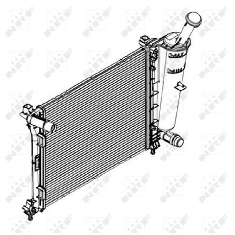 NRF Engine Radiator 58429