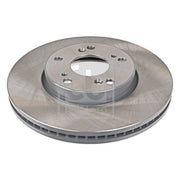Febi 2 x Internally Vented Front Brake Discs 108571