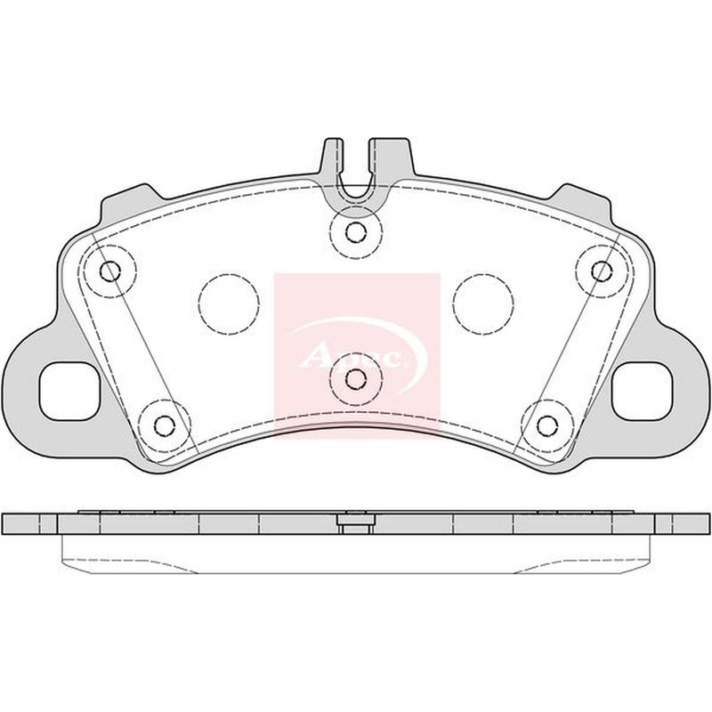 Apec Front Brake Pad Set PAD2273