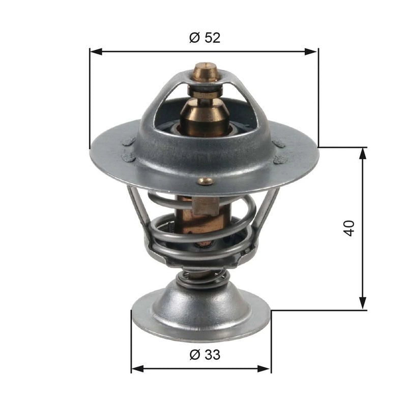 Gates Thermostat,Coolant TH31588G1
