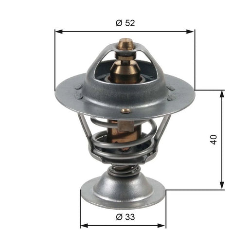 Gates Thermostat,Coolant TH31588G1