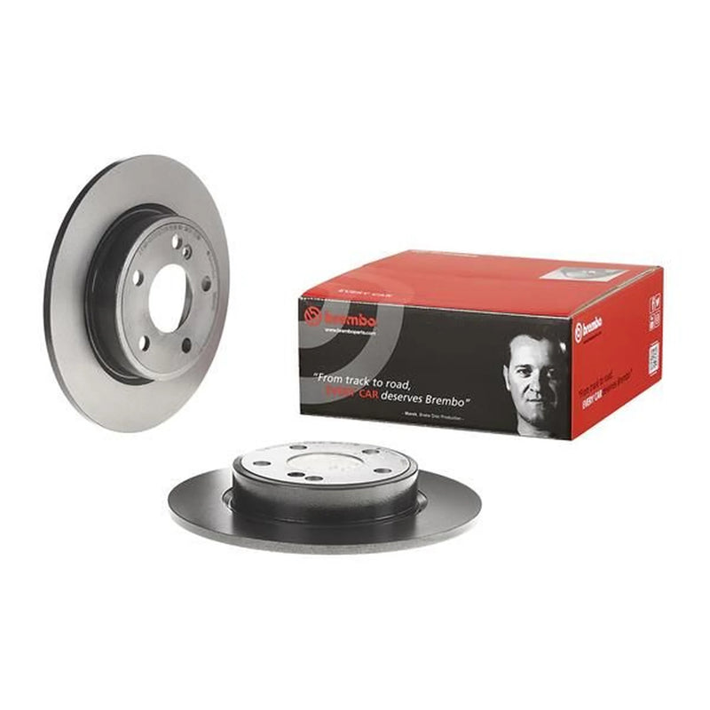 Brembo 2 x Solid Rear Brake Discs 08.B347.41