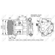 NRF Air Conditioning Compressor 32682