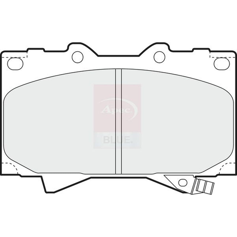 Apec Front Brake Pad Set PD3508