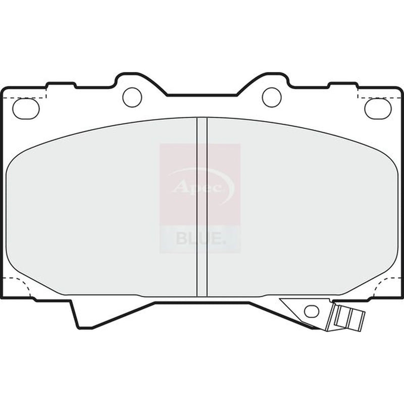 Apec Front Brake Pad Set PD3508