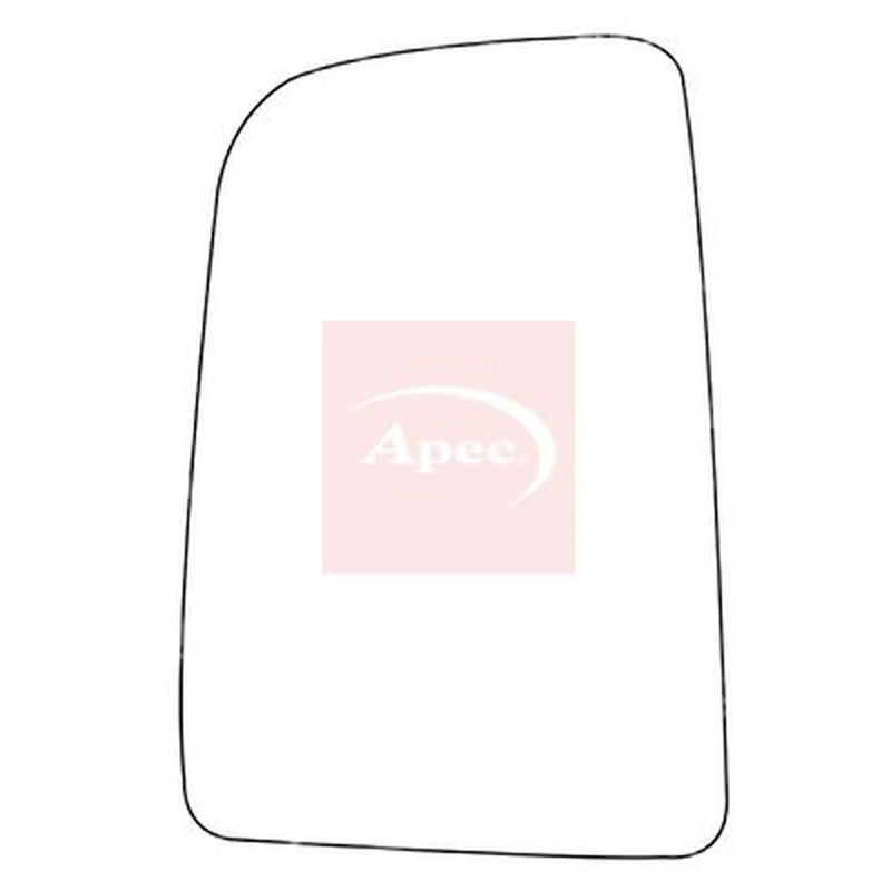 Apec Exterior Wing Mirror Glass Left AMS2143