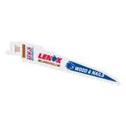 LENOX LumberWolf Reciprocating Saw Blade 152 x 11 x 1.3mm 6 TPI (Pack 5)