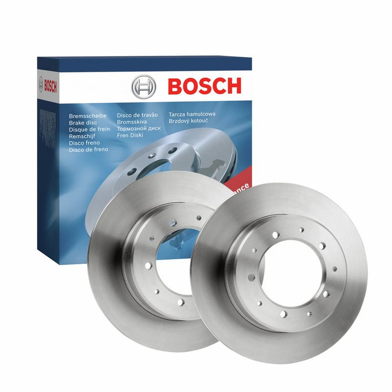 Bosch 2 x Solid Rear Brake Discs 0 986 478 656
