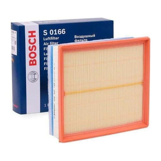 Genuine Bosch Car Air Filter S0166 Fits Vauxhall Movano Cdti - 2.5 - 06-10 F0264 Bosch  - Town Parts