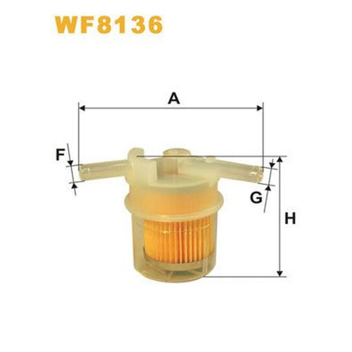 WIX Fuel Filter Element WF8136