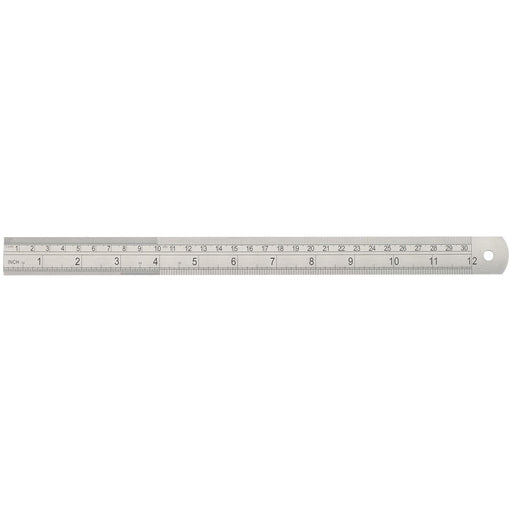 Draper Steel Rule, 300mm/12" 59641 Draper  - Town Parts