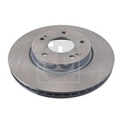Febi 2 x Internally Vented Front Brake Discs 108682