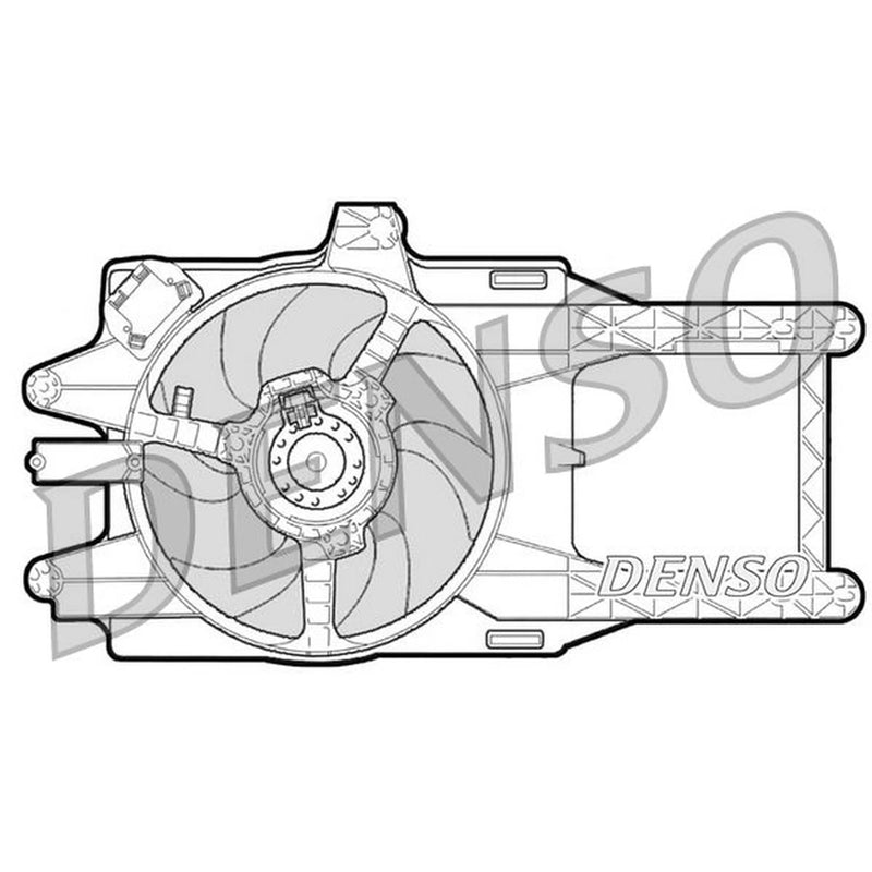 Denso Engine Cooling Fan DER13002