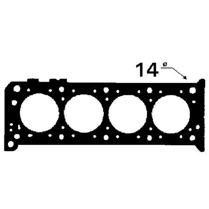 BGA Cylinder Head Gasket 1mm Thick CH4395