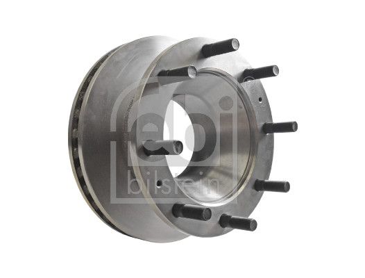 Febi 2 x Brake Disc Set Internally Vented Front