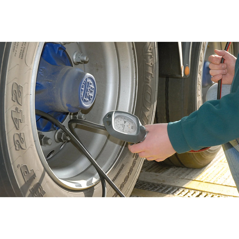 Draper Expert Tyre Inflator PCL Airforce Analogue 1.045kg