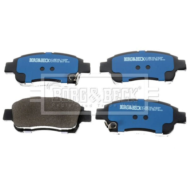 Borg & Beck 4 x Front Brake Pad Set BBP1681