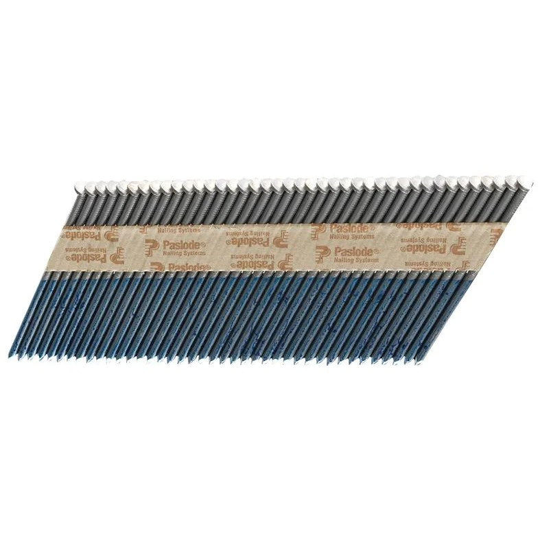 Paslode 2.8 x 51mm 350 Ring Nails Bright Finish Box of 3300 + 3 Fuel Cells