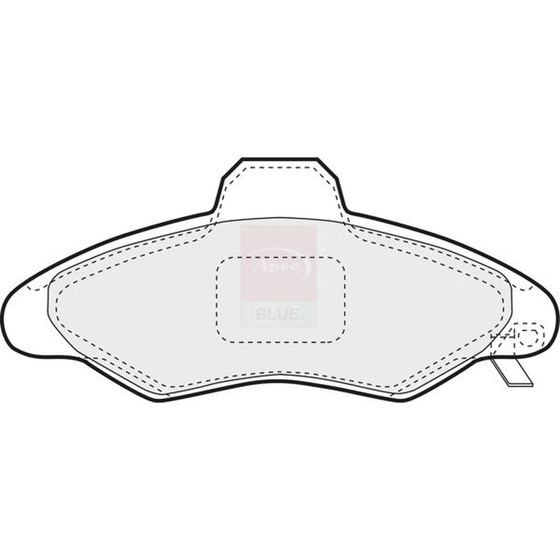 Apec Front Brake Pad Set PD3131