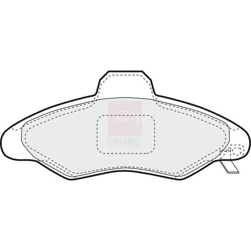 Apec Front Brake Pad Set PD3131