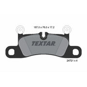 Textar Rear Brake Pad Set 2472101