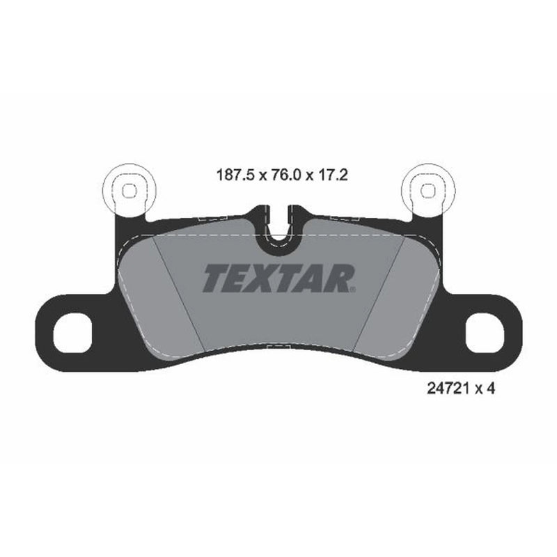 Textar Rear Brake Pad Set 2472101