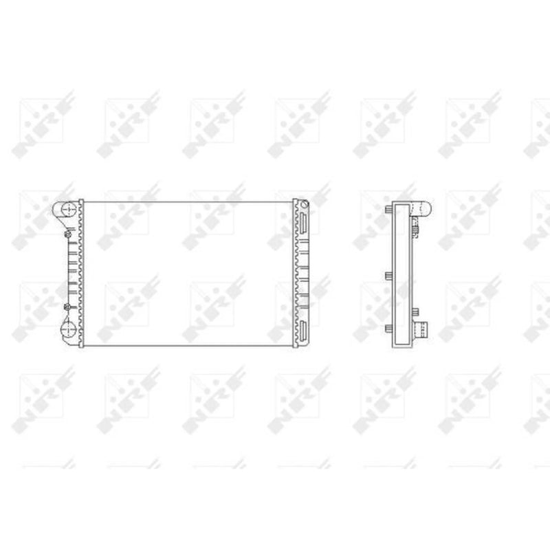 NRF Engine Radiator 53665